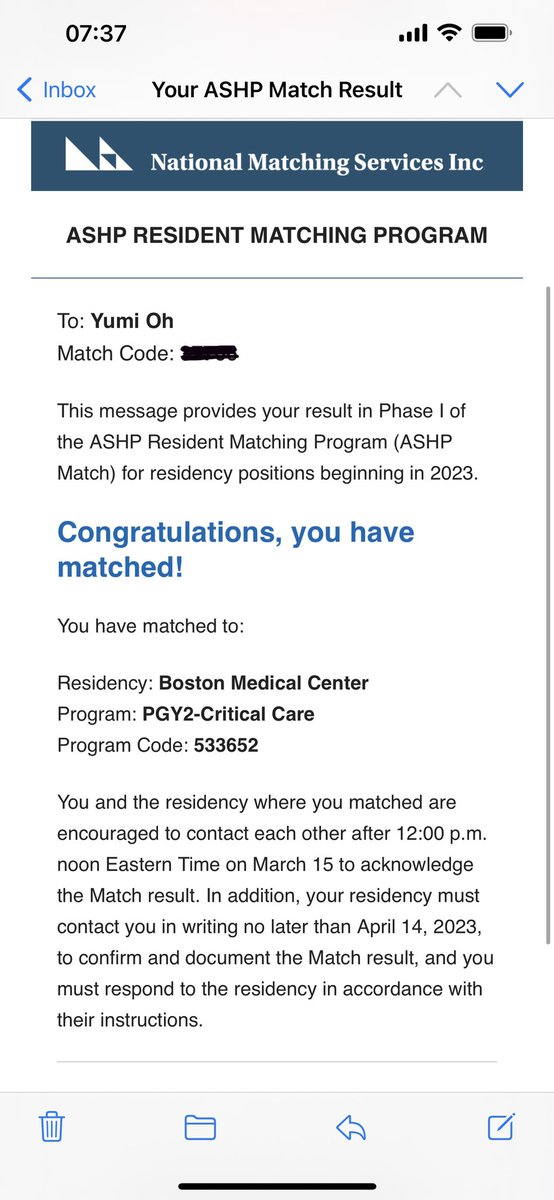 Yumi Oh (@yumioh797) on Twitter photo Can’t wait to eat lobster rolls EVERY DAY 😆So excited to announce that I have matched at <a href="/BMCPharmRes/">BMC Pharmacy Residency</a> !!!!!🦞🫖 Can’t wait to eat lobster rolls EVERY DAY 😆So excited to announce that I have matched at <a href="/BMCPharmRes/">BMC Pharmacy Residency</a> !!!!!🦞🫖