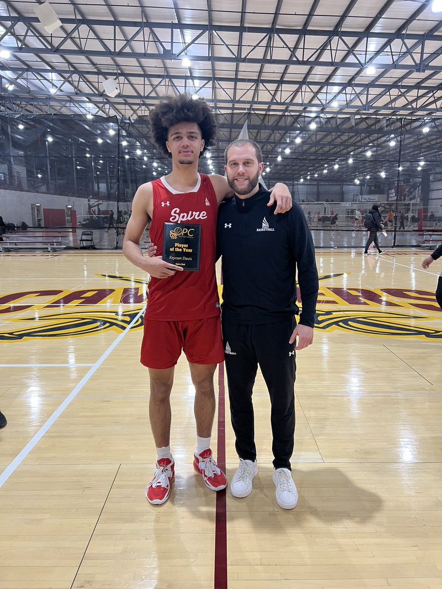 Introducing the 2022-23 Regular Season Ohio Prep Conference Player of the Year Keynan Davis!

Keynan led Spire Red to a 14-1 regular season record and to the OPC Tournament Championship. Keynan is a complete prospect that exemplifies hard work on the court! Congratulations!