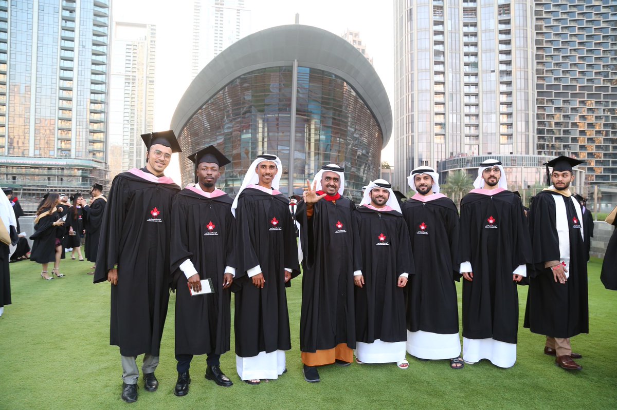 CUDUAE's tweet photo. 🌟 Canadian University Dubai’s Honourable Legacy Recognized on the Burj Khalifa! 🌟
We are extremely honoured to have our university showcased on the iconic Burj Khalifa during the 12th Graduation Ceremony at Dubai Opera on March 14th, 2023.
#CUDGRAD #CUDubai #burjkhalifa https://t.co/woF85dOq40