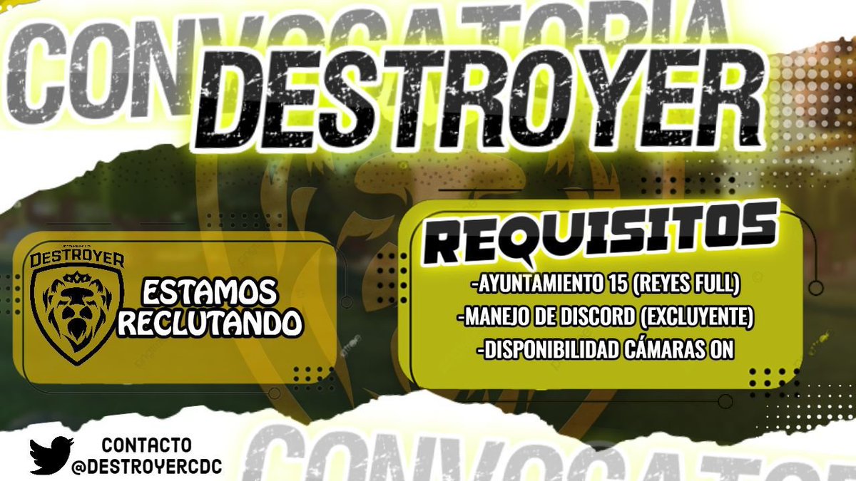 DESTROYER tweet media