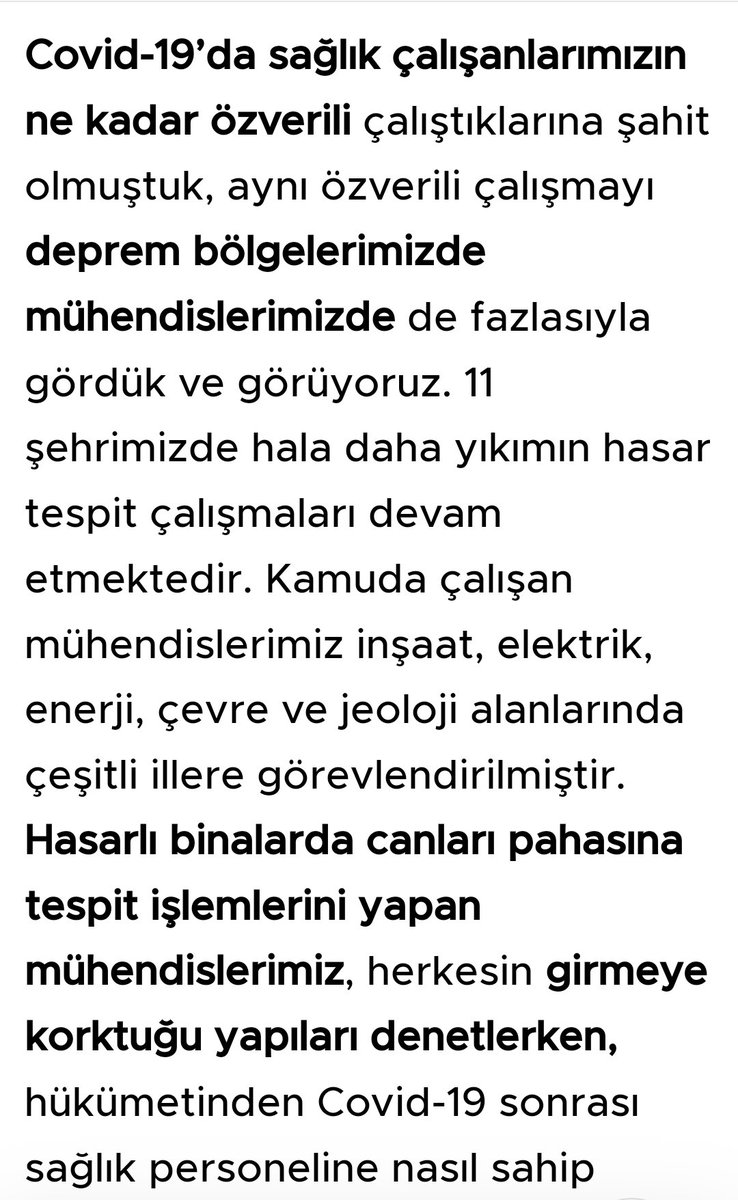 esenhikmet's tweet photo. Tüm kamu mühendisi meslektaşlarımın okumasını tavsiye ediyorum ⬇️🙏🙏
#GundemKamuMuhendisleri @kaMUhendisleri @turangazetesi23 https://t.co/TxUrmwZgmQ