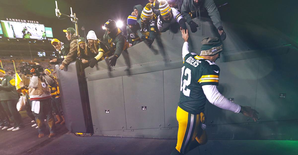 THANK YOU AARON RODGERS #Legend