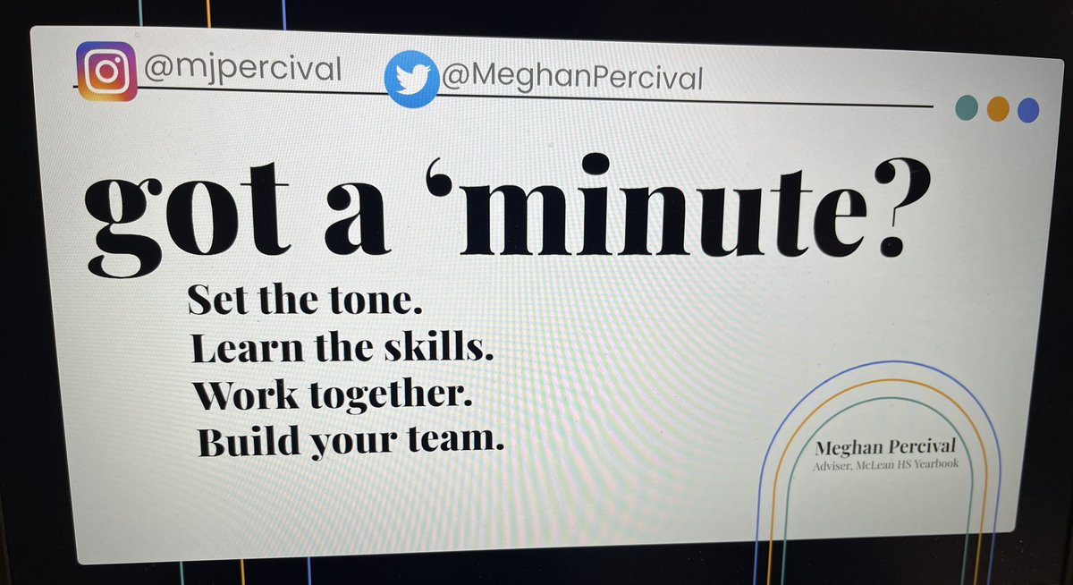 Got a Minute? Presenting some team-building and skill-building ideas at CSPA today! drive.google.com/drive/folders/…