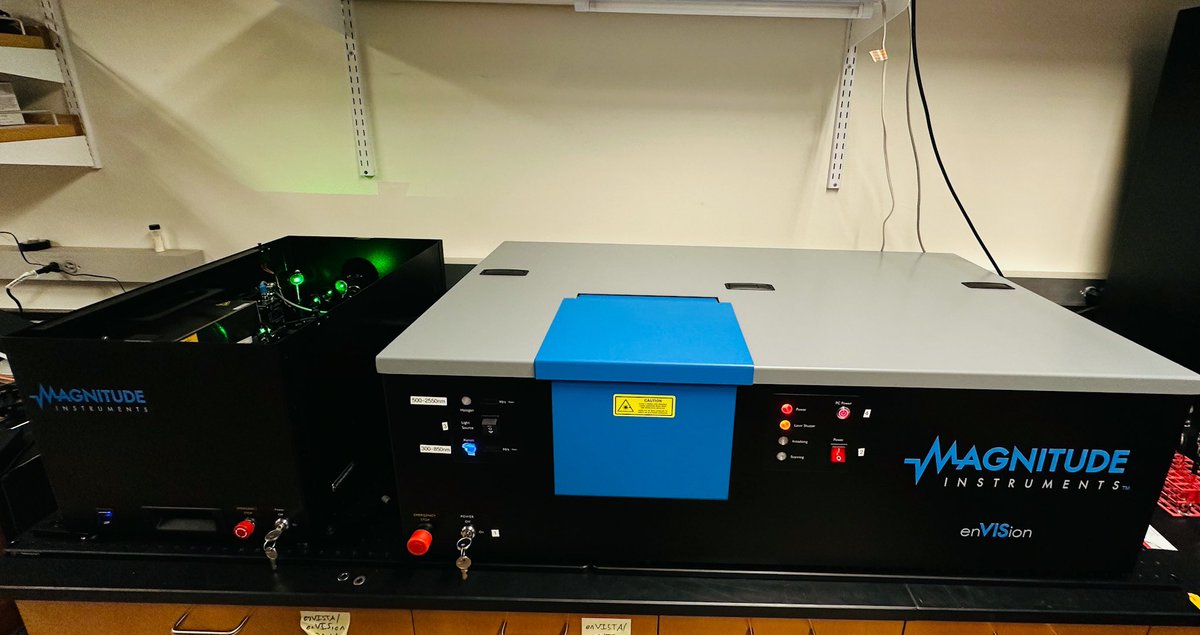 Thabassum2's tweet photo. Ready to go with our new bench-top ns Transient Absorption Spectrometer. 
.
It's so cool.✨
.
@MagInsts_Spec https://t.co/BOqLYTUjGC