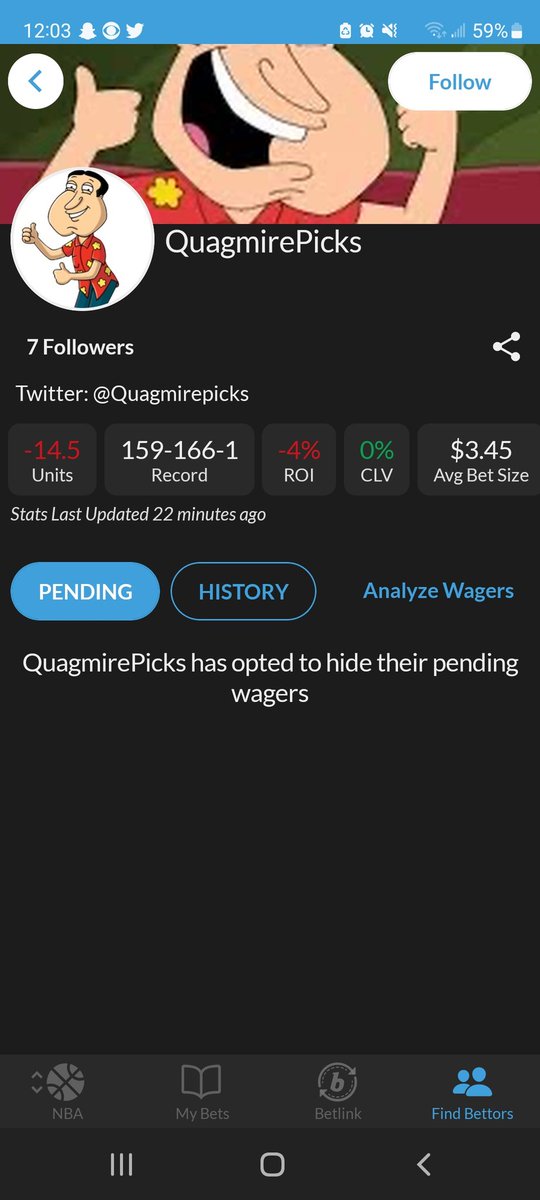 WinnersOnly12's tweet photo. @QuagmirePicks https://t.co/QN4LZ4abRN