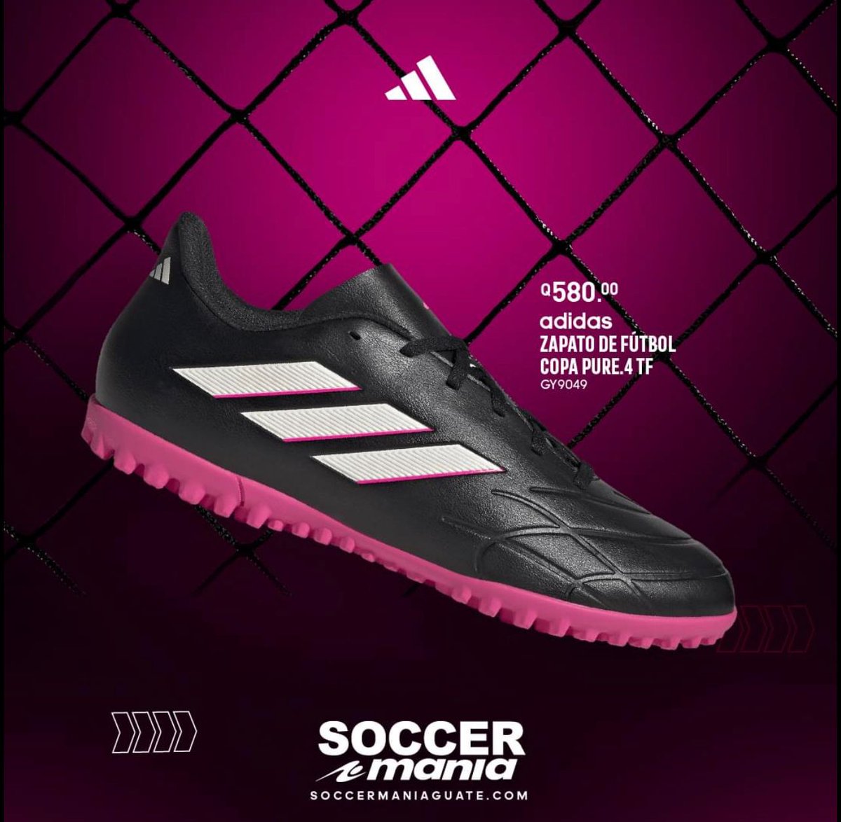 stereo100xela's tweet photo. ✅ Las Botas Adidas del nuevo Pack están increíbles 😍
💥 Listas para desarrollar tu máximo nivel en la cancha, disponibles ahora en tiendas #SoccerMania y Online 🛒 #Adidas #Predator #Accuracy #CopaSense https://t.co/30SG9swbsy