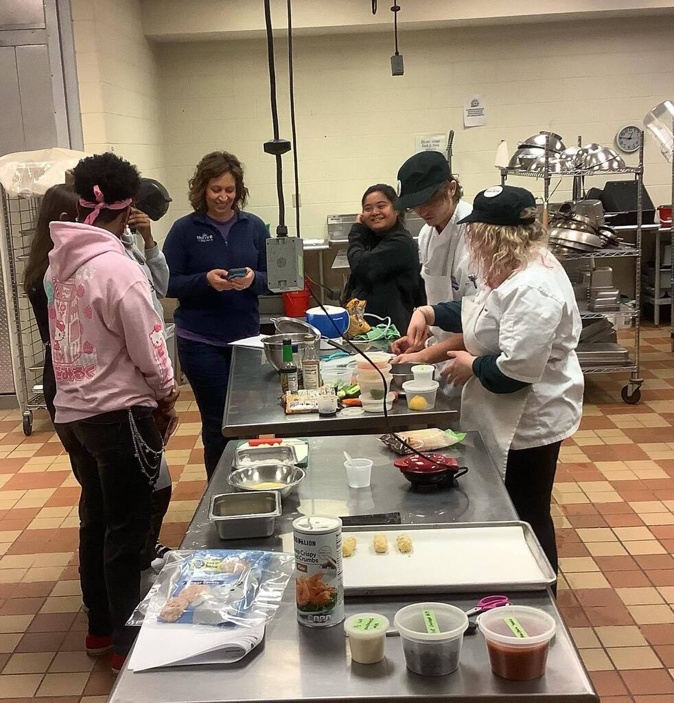 Thrive from Charles City County came to visit Bridging Culinary to learn about cooking for themselves #adulting #culinaryed instagr.am/p/Cp0SbmEgBye/