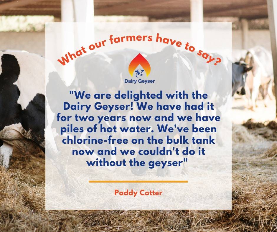 Wednesday Testimonial!
To know more about Dairy Geyser, call us <a href="/087/">087</a> 236 2397
Visit us: dairygeyser.ie
#dairyfarm #farmers #farming #farmingtip #agrilife #irishagrilife #farmersinireland #farm #agriculture #farmlife