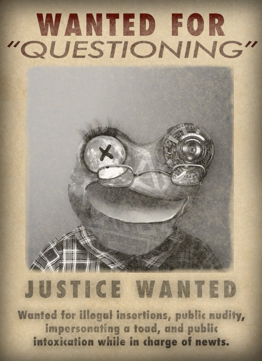 Frogland_PD's tweet image. For #WantedWednesday this week, we of the #FLPD bring you a crime...of fashion.

Come on @grahambo36, that skin pattern with that shirt?? You may be old, need glasses, and only have one eye - but that's no excuse for that clash. #CleanUpTheStreets of @Frogland_io