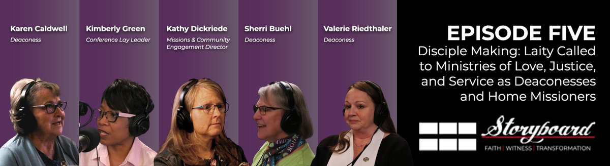 eastohioUM's tweet photo. Have you listened to Storyboard's latest episode? It features five women sharing how laity can answer the call to serve without going into ordained ministry!
Listen at  https://t.co/RIdago6SiD or wherever you listen to your favorite podcasts.
#BeUMC https://t.co/0NfP5bWQMW