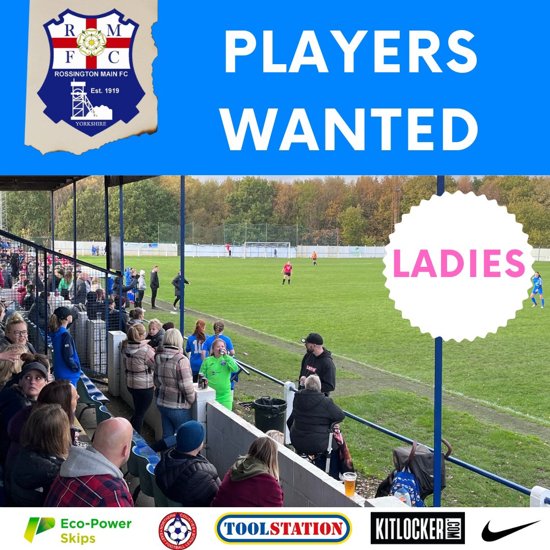 RMFC1919's tweet photo. @AndrewCunning87’s Women’s Team are still on the lookout for a couple more additions to strengthen the already strong side. A great exciting journey to be apart of, so if your experienced, struggling for game time or looking for a new challenge, get in touch with the club!

#UTM https://t.co/vKdHFNkfIm
