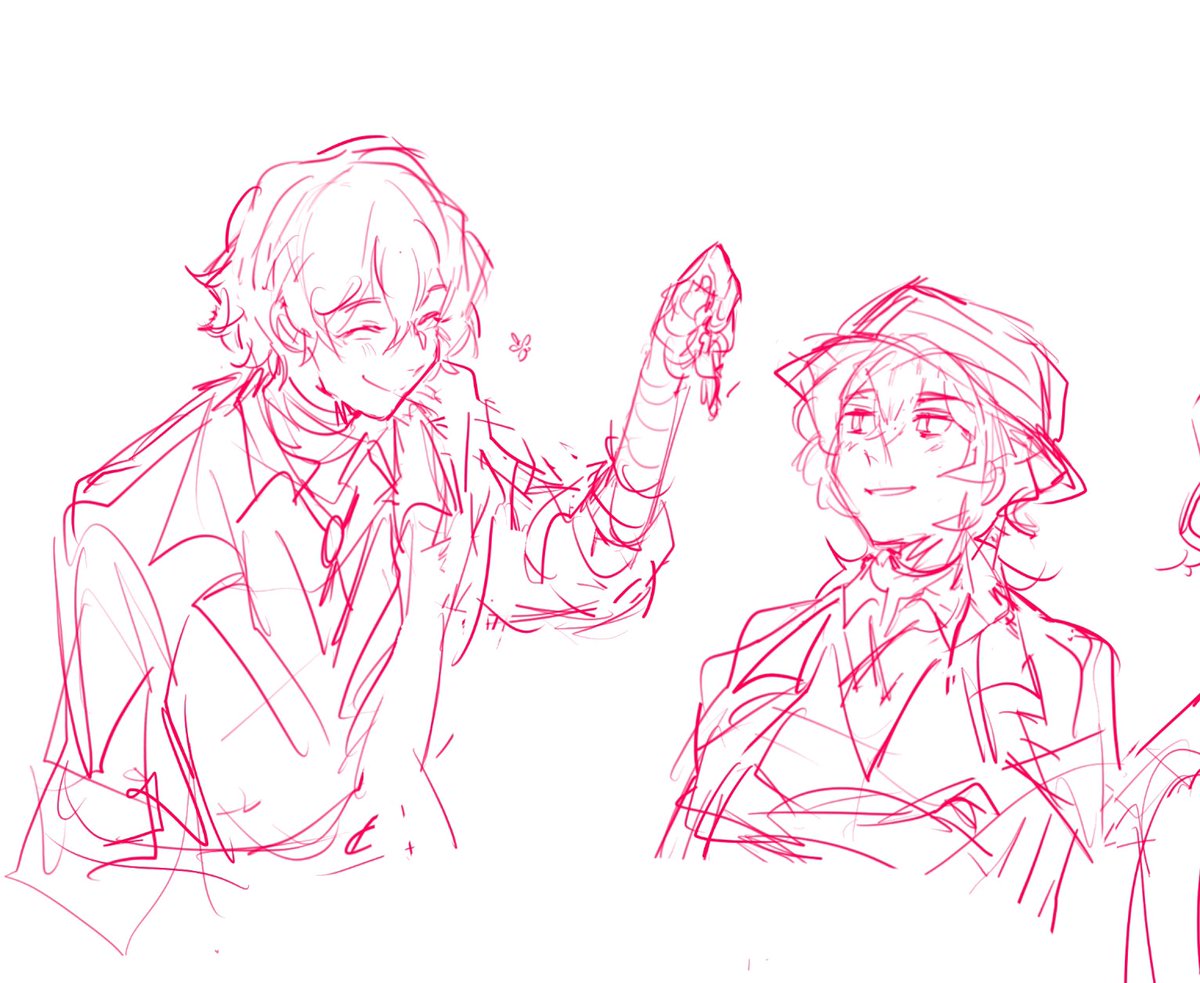 cheriiiart's tweet photo. Long time no skk🥹 #soukoku https://t.co/D3W9BSD1KN