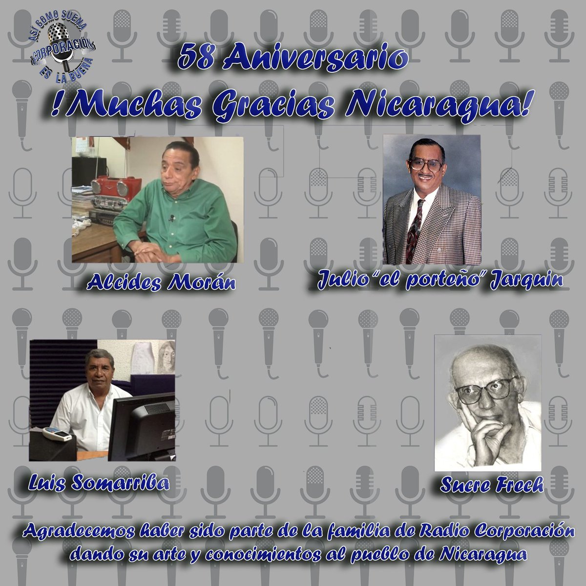 Radio Corporación on Twitter "📌 Parte del personal de Radio