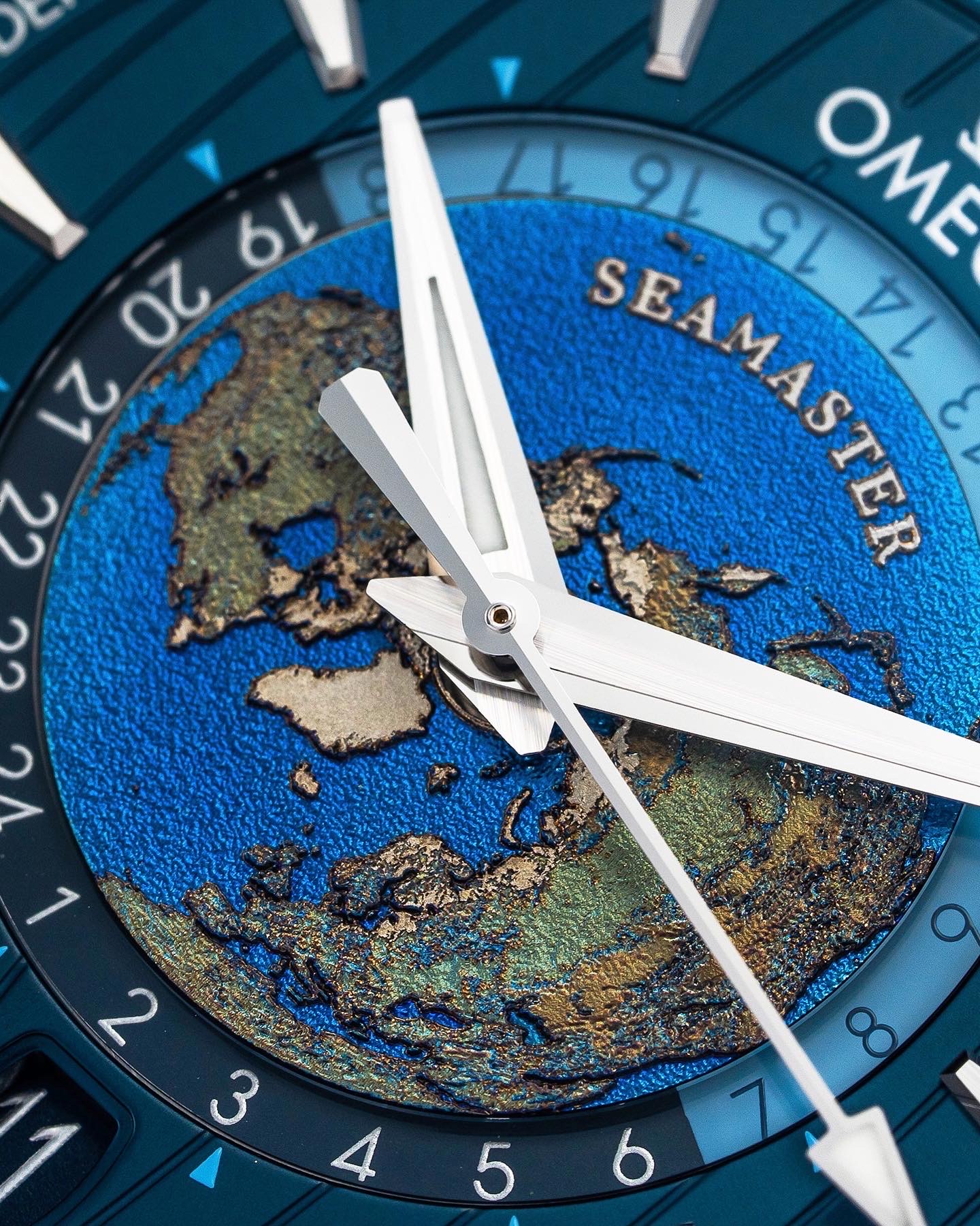 Omega seamaster world map new arrivals