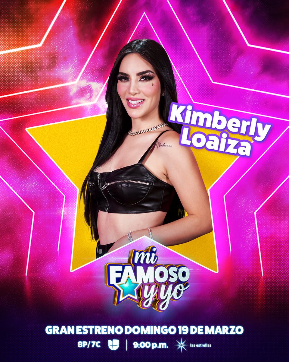 mifamosoyyo's tweet photo. .@KimberlyLoaiza_ tiene millones de seguidores y muchas, muchas estrellas para los dúos que harán hasta lo imposible por conseguirlas ✨ GRAN ESTRENO, este domingo por #LasEstrellas y #Univision 📺 https://t.co/mVuocdp5mn
