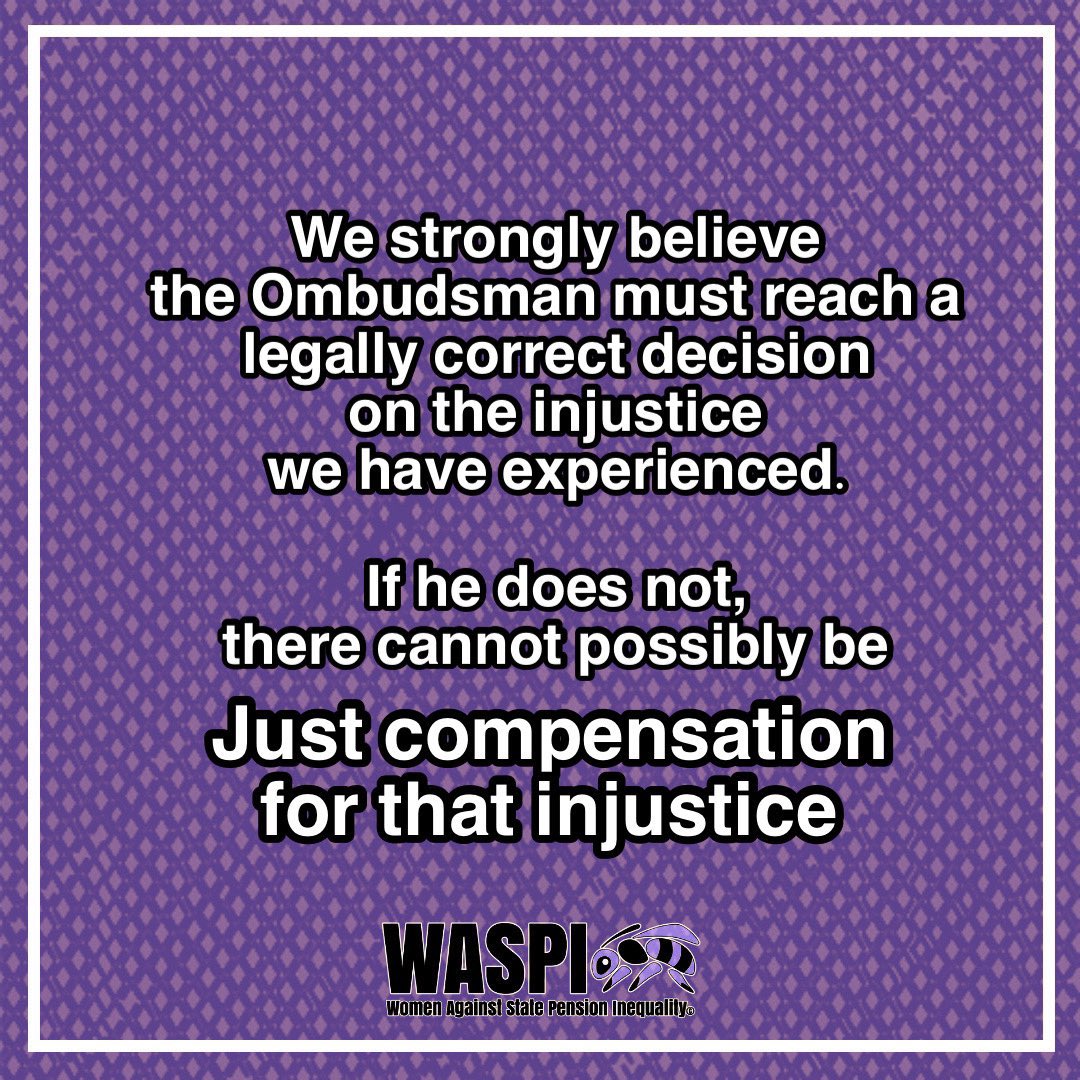 <a href="/louiseminchin/">Louise Minchin</a> a retweet for #WASPI women still fighting #StatePension injustice would really be appreciated. Thank you crowdjustice.com/case/fair-comp…
