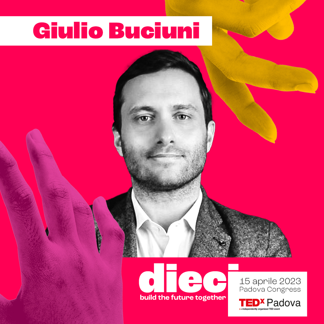 ❌ <a href="/BuciuniG/">Giulio Buciuni</a>  è speaker di #TEDxPadova #DIECI ❌
👨‍🏫 Professore di Entrepreneurship <a href="/tcddublin/">Trinity College Dublin</a> , si laurea a <a href="/CaFoscari/">Università Ca' Foscari Venezia</a> e lavora presso <a href="/DukeU/">Duke University</a>  e <a href="/UofT/">University of Toronto</a>  pubblicando in riviste scientifiche. Ha scritto «Periferie Competitive» e co-fondato Blue Chapter.

🎟️ bit.ly/400LKcC