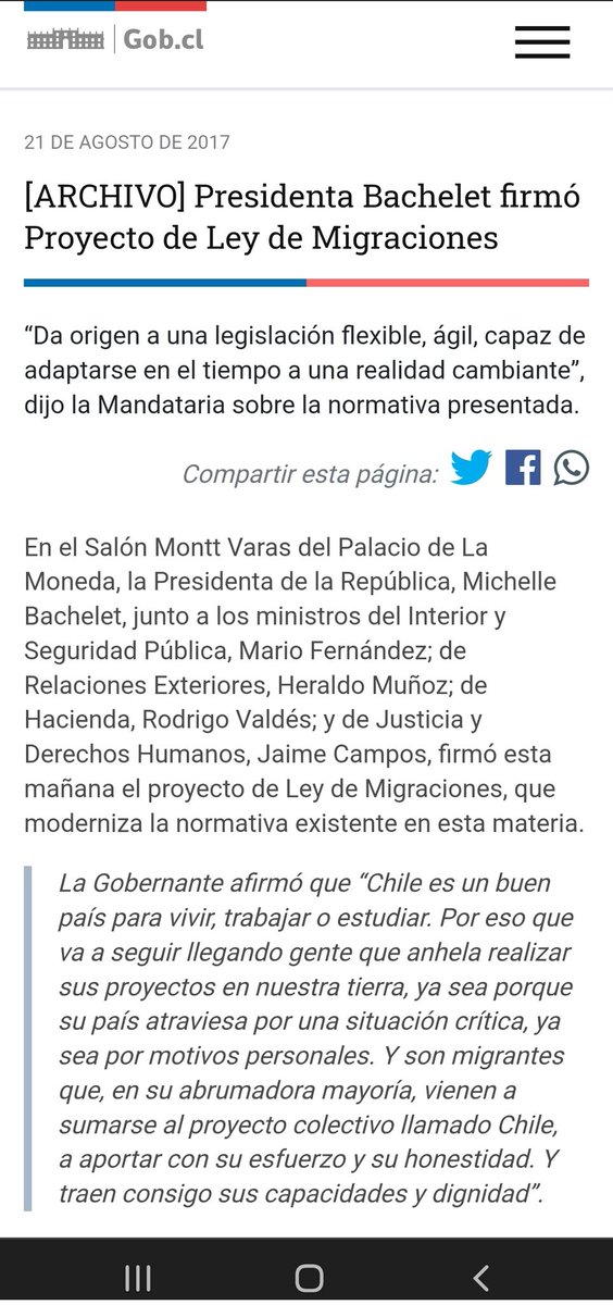 Sylvita_29's tweet photo. @FLANEUR_54 @GabrielBoric Quien abrió la puerta a los inmigrantes fue Bachelet en 2017, no Piñera, incluso mandó a desminar la frontera en el norte.  Boric no ha querido impedir entrada de inmigrantes ilegales al pais, no tiene pantalones para hacerlo, se lo comerían vivo, así que infórmese y no mienta 👇 https://t.co/ycfBa6iEz7