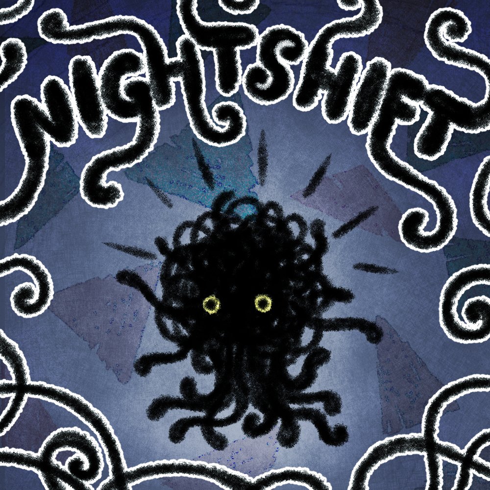 cover art I made a while ago for a ttrpg I play with my friends
