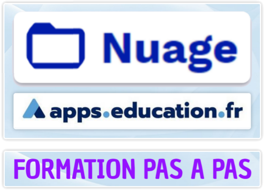 NUAGE : j'ai conçu une petite formation complète pas à pas, par micro-tutos vidéos &amp; illustrés, afin de se former facilement ou de former facilement vos collègues. Article complet avec présentation, exemple introductif, tutos... Un top outil !! 😃 ww2.ac-poitiers.fr/dane/spip.php?…