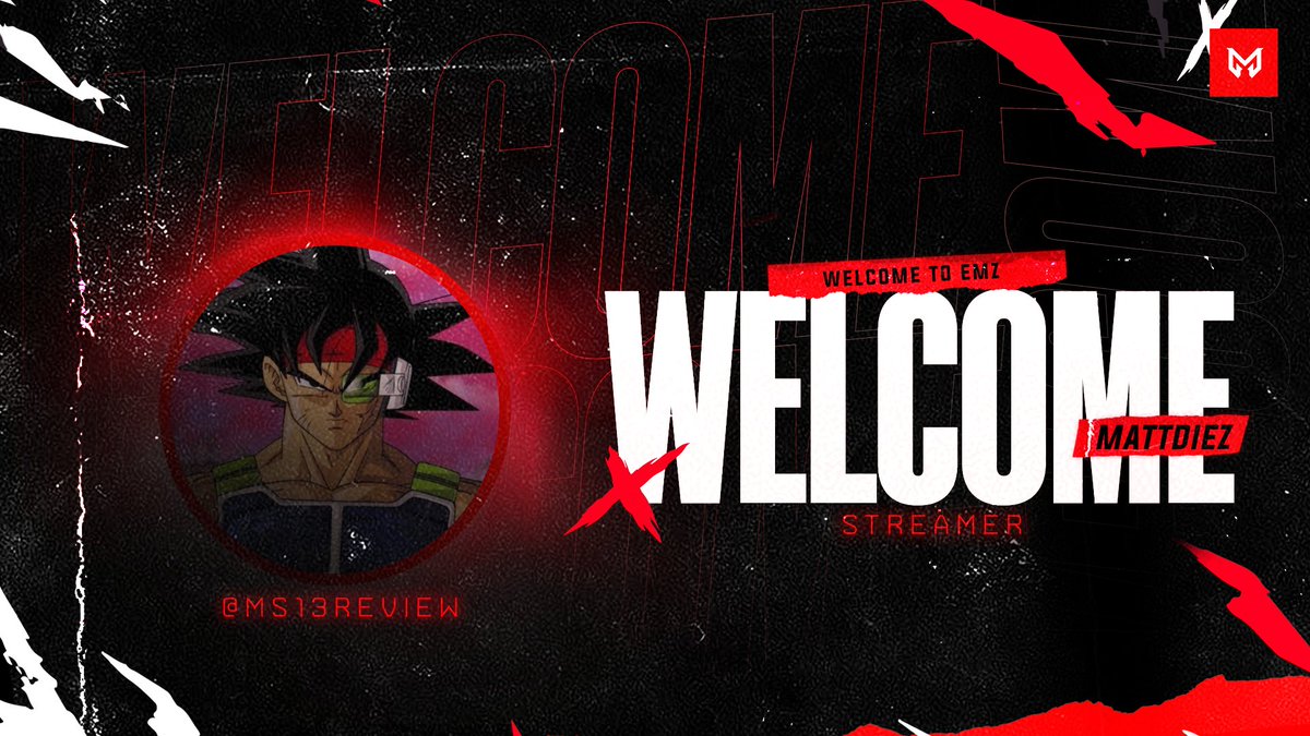 EmzTeam's tweet photo. Jamais 4 sans 5 ! 🎬
Motiver et attractif,
Il sera la clé de notre avancement ! 🫡
Bienvenue à notre nouveau streamer @Ms13Review !
#EMZONTOP ⚫️🔴 https://t.co/OzjkqReEVX