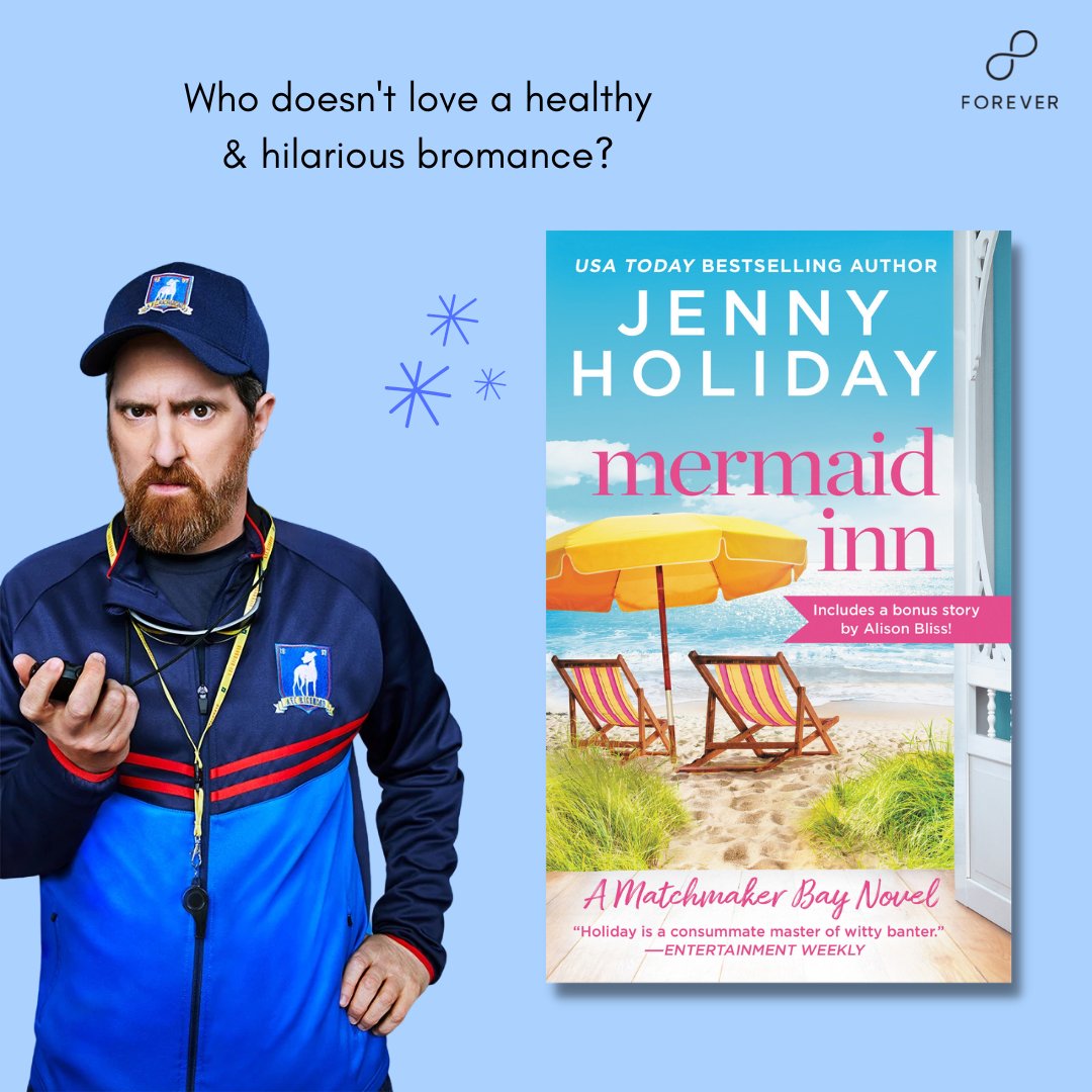 For Coach Beard: Mermaid Inn by @jennyholi Who doesn't love a healthy & hilarious bromance? 💛