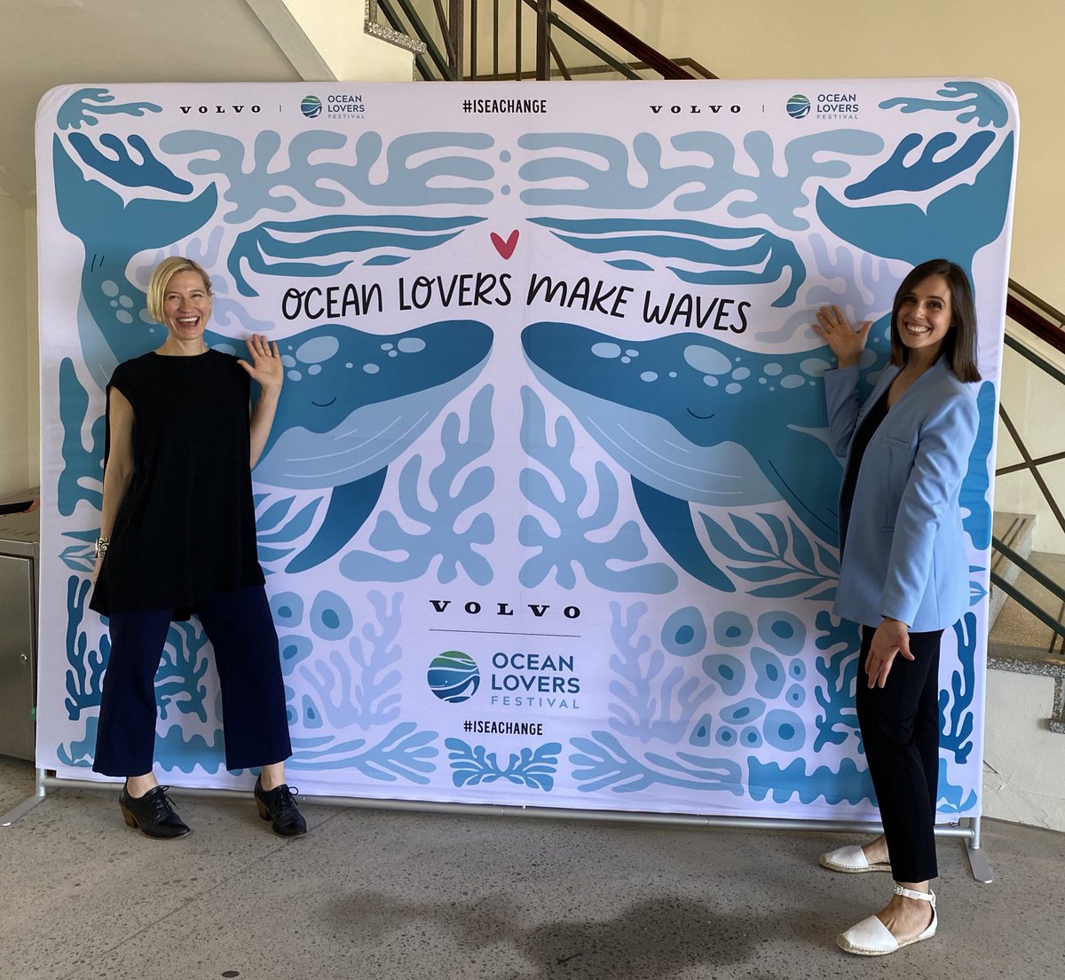 We have officially started making waves at the <a href="/OceanloversFest/">Ocean Lovers Festival</a> @ #BondiBeach, #Australia 

<a href="/emilyjateff/">Emily Jateff</a> and I are about to inspire hundreds of school students all about marine science. 

#ISeachange #iseechange #womeninstem #womeninscience <a href="/seamuseum_/">Australian National Maritime Museum</a> <a href="/Macquarie_Uni/">Macquarie University</a>