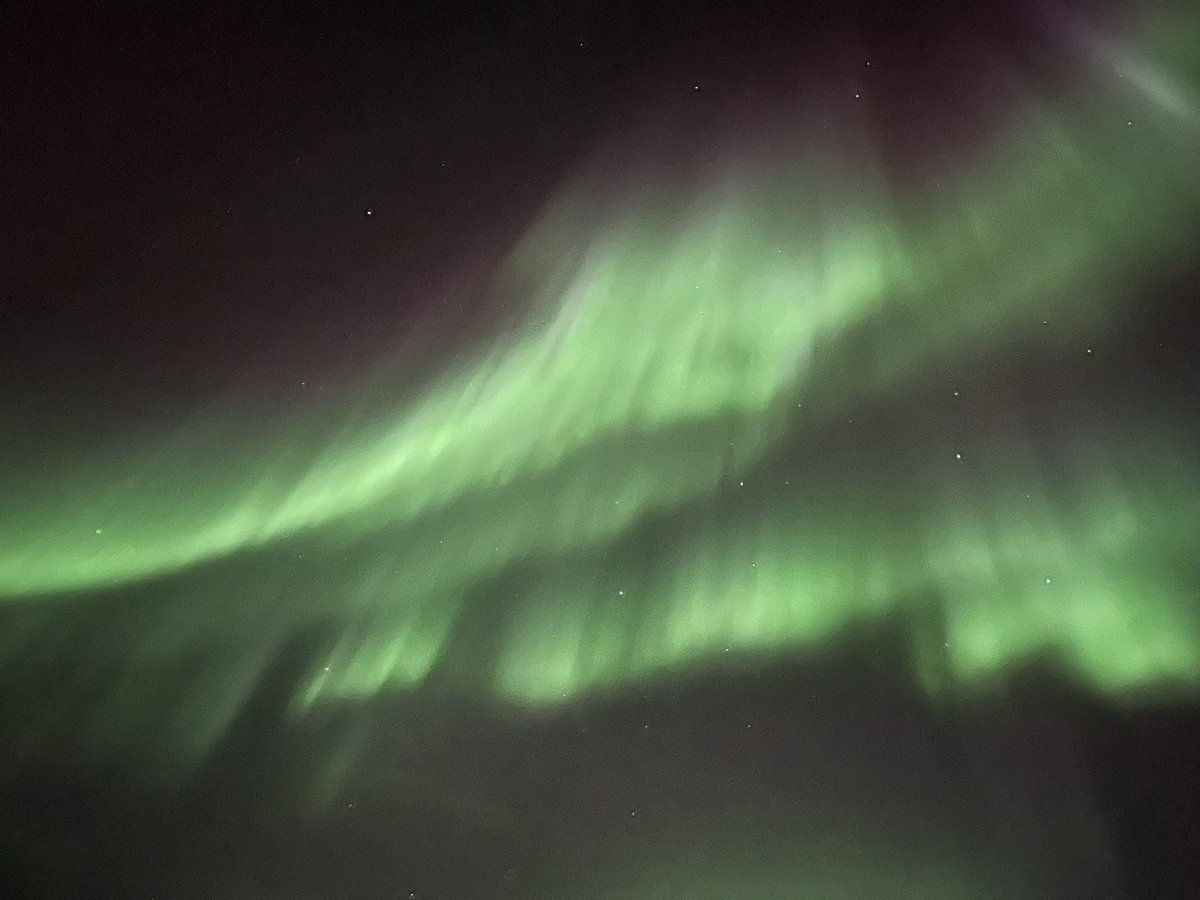 history_n_stuff's tweet photo. Northern lights…you did not disappoint. 1/2 https://t.co/RANgzfYlbh
