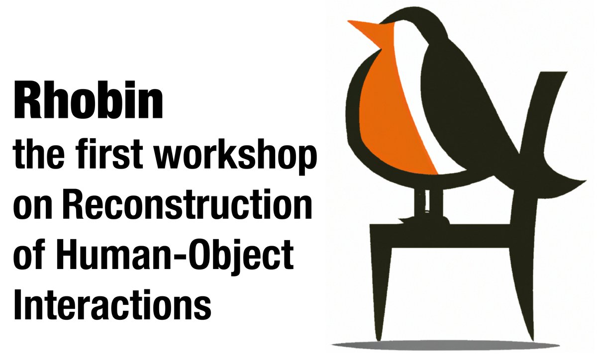 We are organizing the first Rhobin workshop on Reconstruction of Human-Object Interactions at @CVPR with an amazing lineup of speakers. Join us and submit a paper with an extended deadline on March 20. rhobin-challenge.github.io