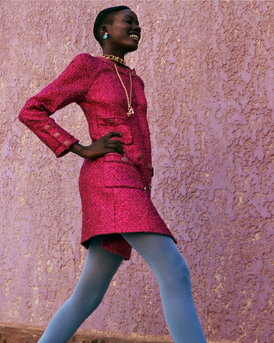 Dazed's tweet photo. Window shopping ๐Mikael Jansson and our editor-in-chief Ib Kamara play in the saturated sunlight of Senegal for our new spring 2023 issue.
See more: https://t.co/KkiBOvdOSb
#THENEWISSUE https://t.co/h7feT4GyM0