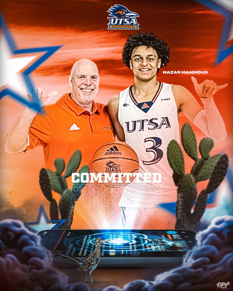tobias_bass's tweet photo. 3⭐️ SG Nazar Mahmoud (@NazarMahmoud4) tells me he has committed to UTSA #BirdsUp 🤙

Mahmoud averaged 21 points, five rebounds &amp; 2 assists per game 

Nice pickup for the Roadrunners as they transition into the AAC @TheAthleticCBB https://t.co/sByLPC6nFU