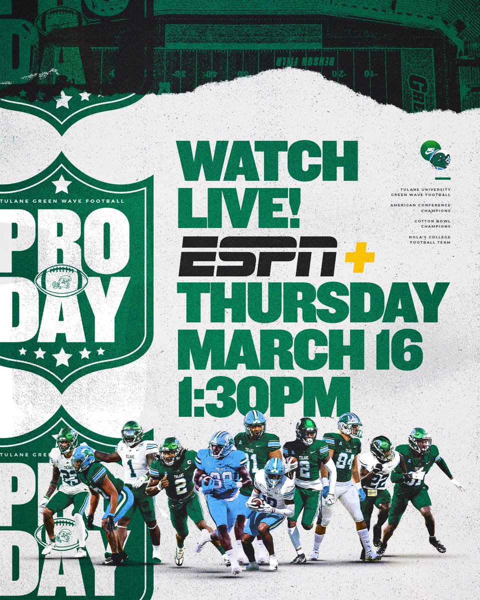 Tune in tomorrow to see the next #NFLWave! 🌊

Live on <a href="/ESPNPlus/">ESPN+</a>!