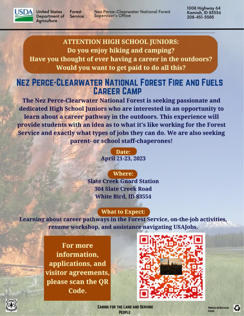 Nez Perce-Clearwater NFs tweet media