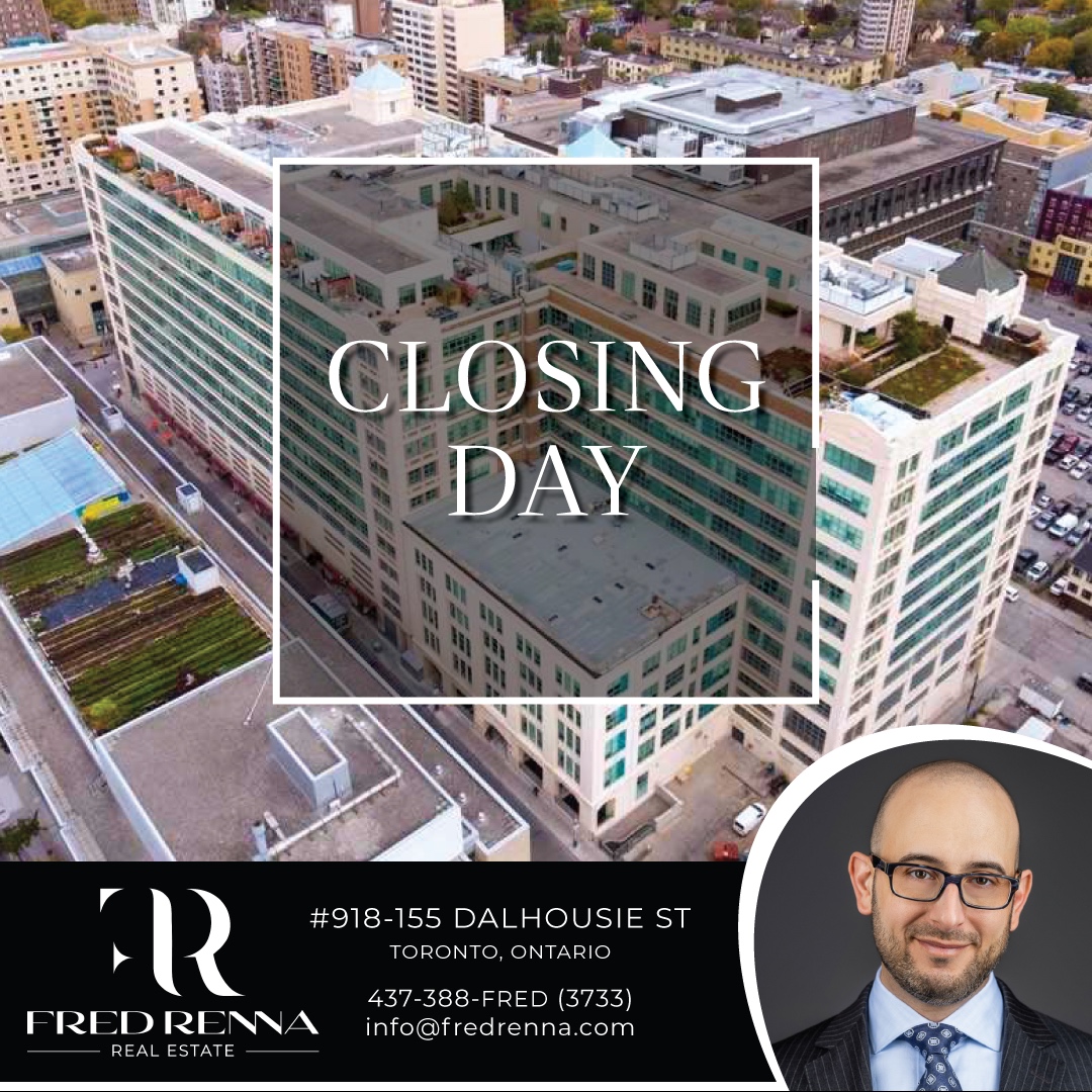 fred_renna's tweet photo. CLOSING DAY 🍾🥂
-
I’m incredibly excited as our amazing client takes possession today and begins their next chapter in this beautiful space. Congratulations! 
-
Fred Renna
437.388.3733 https://t.co/hoKA5OApmT