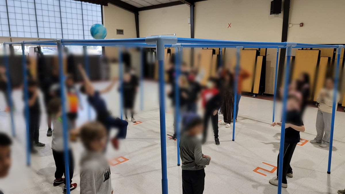 HTSDSuperBatlle's tweet photo. Have you heard of 4-square? How about 9-Square! 

Some of our @HTSD_Robinson Ss having fun in #PhysEd! Great job Mr. Gill &amp; Mr. Herzstein! 🏐🤾🏻🤾🏿‍♀️🤾🏼‍♂️
#RobinsonSTRONG
#HTSDSTRONG
@WeAreHTSD @HTSDCurriculum @KMallon_HTSD https://t.co/PFXvXcmkrK