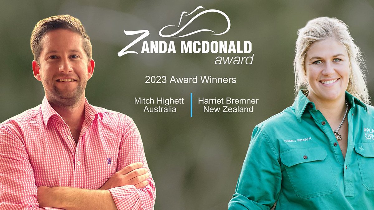Orange farmer and former NSW Young Farmers chair Mitch Highett has won one of Australasia’s most coveted agricultural honours- a Zanda McDonald Award 👏
#feedingthefuture