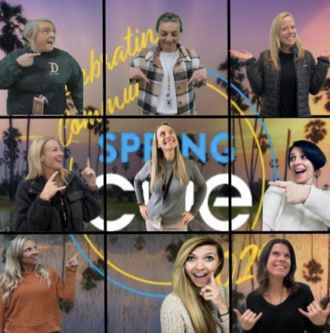 christinekdixon's tweet image. This @DoublePeak_K8 group is SO excited to learn at #SpringCUE this week in ☀️ Palm Springs!🌴

Thankful to have fundraised by teaching after school classes &amp;amp; help from our amazing @DP_PTO ❤️

@BeccaDietor and @Debbie5965 presenting Fri for Technology+ Math= Engagement!👏 
#SDCUE