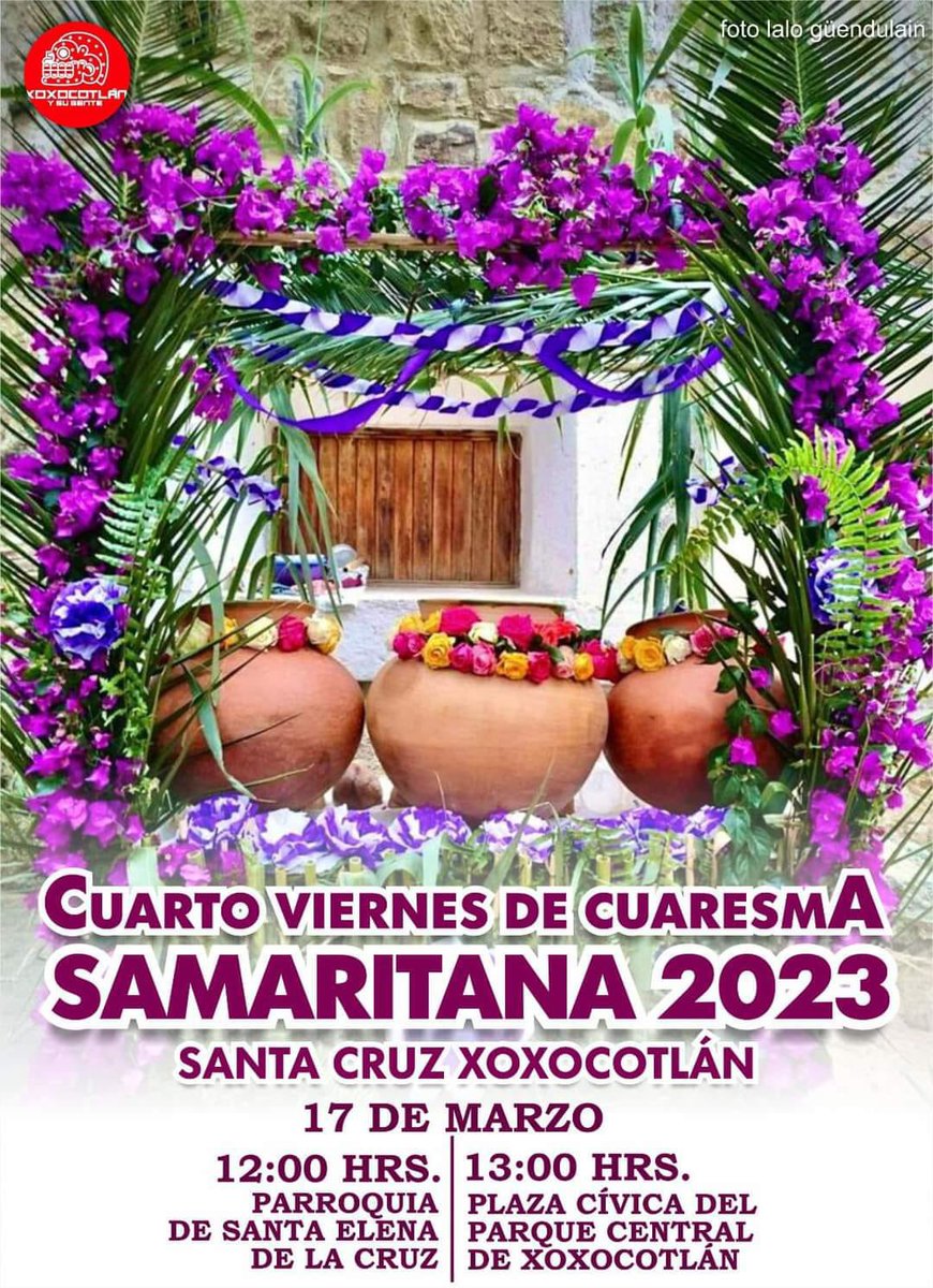 CentralQNoticia's tweet photo. ♥️#Oaxaca es la única ciudad que regala agua en el día de la #Samaritana. Aquí te compartimos los lugares en donde se estará llevando a cabo está hermosa tradición.

#CentralQNoticias  #Noticias #Oaxaca
https://t.co/Fc7a4Z2txP https://t.co/0KlWhIHKk5