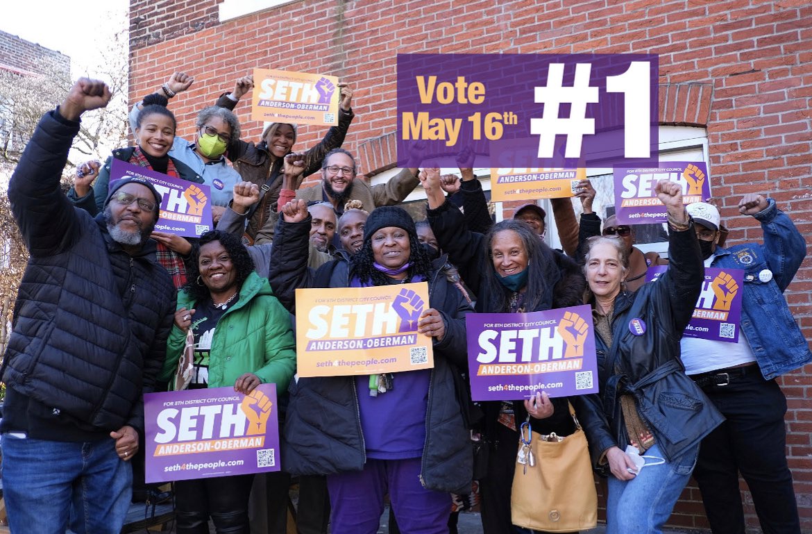 Seth4ThePeople's tweet image. Today we made history. Seth Anderson-Oberman is officially on the ballot, position #1, for 8th District City Council! 

For over a decade, there has only been one candidate on the democratic primary ballot for 8th district City Council. That ends with Seth. #LetsDoThis