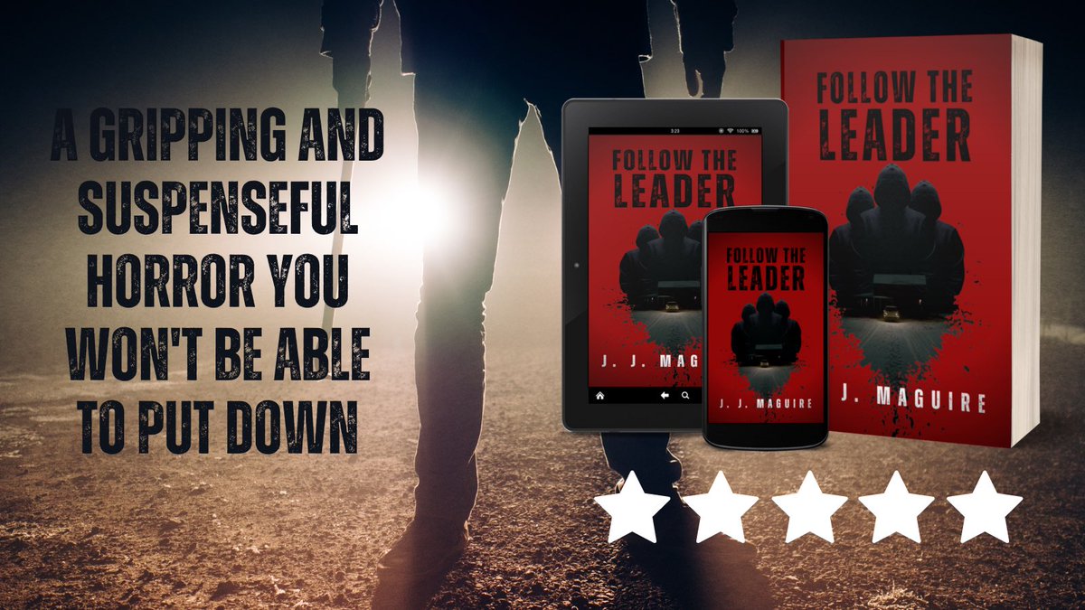 “Mum, dad…there’s people downstairs…”
#FollowTheLeader is available NOW, link in bio for a special 75% discount…
#horrorfan 
#horrornovella 
#novella 
#quickreads 
#scarybooks 
#creepybooks