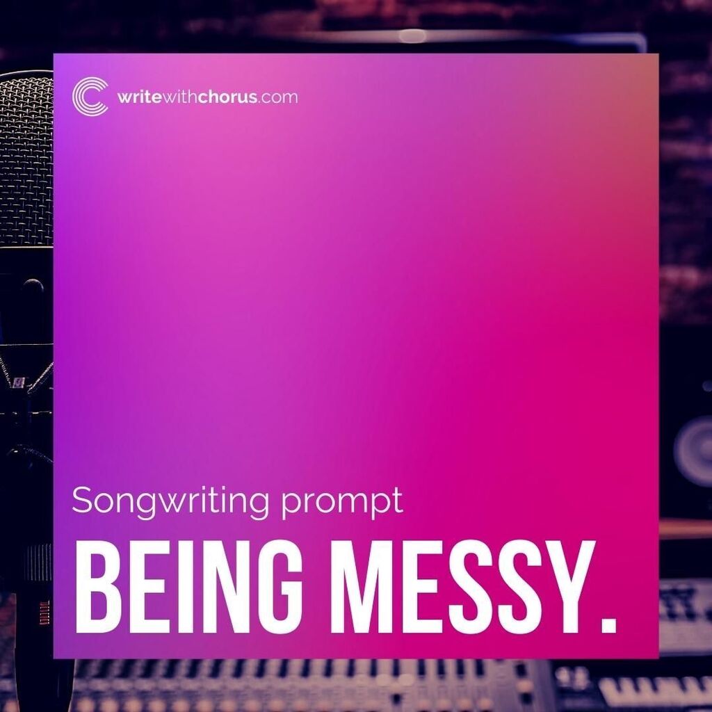 WriteWithChorus's tweet photo. BEING MESSY.

#writewithchorus #newsong #singer #songwriter #studio #writingroom https://t.co/HFnddlwkNq https://t.co/lSlQYDqsLm