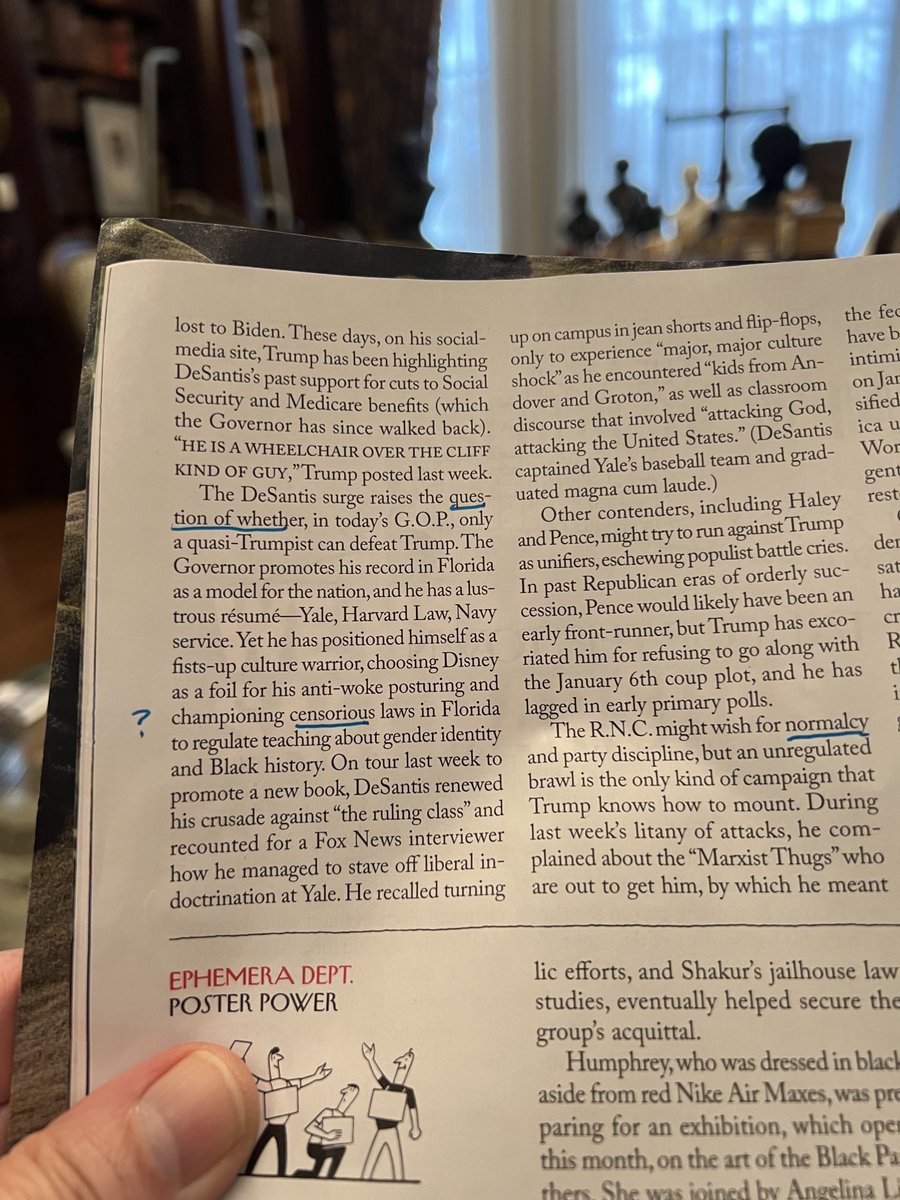 Bryan A. Garner (@bryanagarner) on Twitter photo I thought I’d sit down to enjoy the <a href="/NewYorker/">The New Yorker</a>, but I can’t get through the first essay in peace. I thought I’d sit down to enjoy the <a href="/NewYorker/">The New Yorker</a>, but I can’t get through the first essay in peace.
