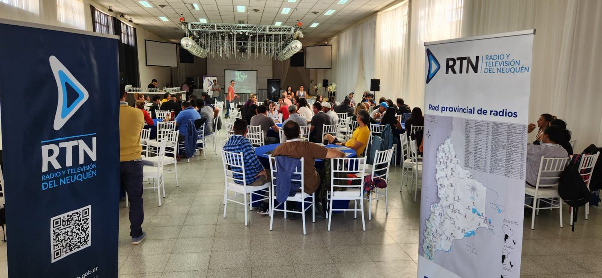 rtn_neuquen's tweet photo. Finalizó la primera jornada del encuentro de medios de la red provincial de RTN! https://t.co/OeZFN7qS2z