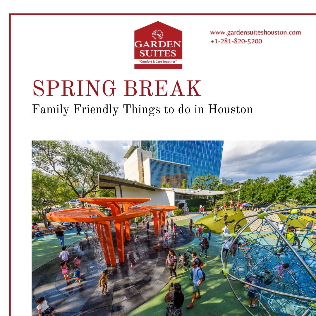gardensuites_tx's tweet image. If you are looking for family-friendly things to do in Houston, check out this article on family-friendly activities guaranteed to combat boredom this #SpringBreak. visithoustontexas.com/blog/post/spri…

Stay at Garden Suites when you visit Houston!

#Spring #springbreakgetaway #familygetaway