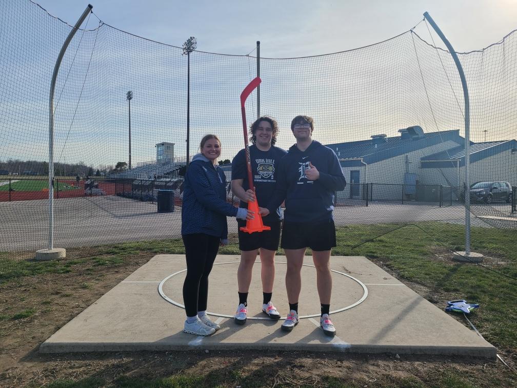 OHXC_OHTF's tweet photo. 1st Annual OHTF Thrower
Olympic Games!
Great Job Athletes competing today!
Congrats to the Champs Lady Eagle Aubrey Warnock along with Golden Eagles Wyatt Strange and Braxton Walker.
Coach McDowell & Coach Houlihan doing an amazing job with this group.
#OHTF #BeUncommon https://t.co/lzxUtRB4eB