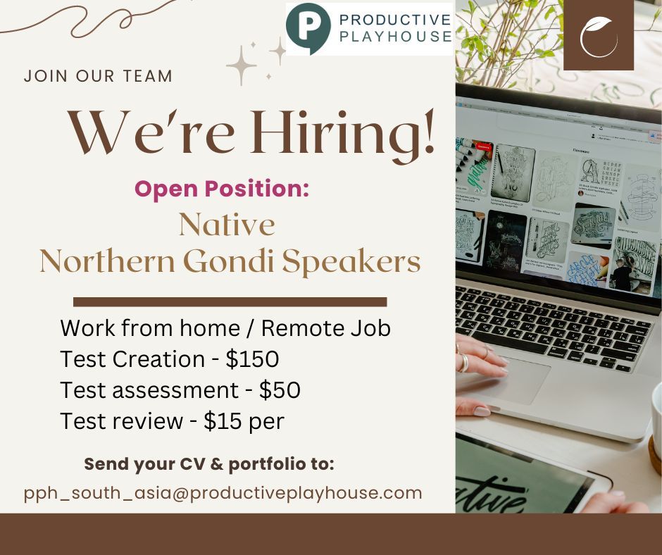 pph_south_asia's tweet image. #india #hiring #transcriber #transcription #linguistics #linguist #language  #indian  #MadhyaPradesh #indore #indorejobs #jabalpur #Ujjain #Gwalior #Sagar #Rewa #Sagar #Dewas #Satna #Ratlam #northerngondi #bhopal #bhopaljobs #Banda #Hamirpur #Balaghat #Betul #Chhindwara #Mandla