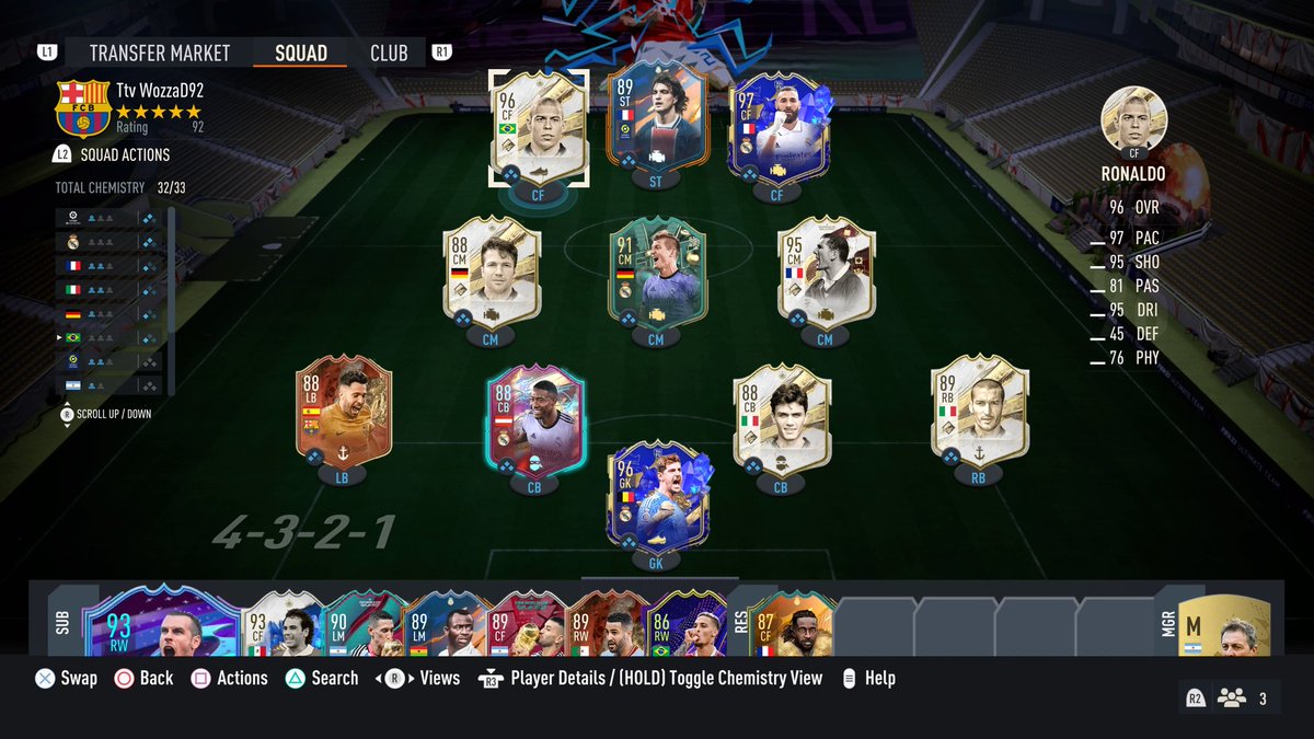 Wozza_D92's tweet photo. Ermmmm...
Chucked last off FODDAAHH into icon pack .
Packed this beauty!! 😍
Shame its on the RTG FFS 😂
LESSGOOO 💪🤫
@MattHDGamer @bateson87 @ThisIsFG_ 
#fifa23 #R9 #ultimateteam #FIFA https://t.co/l3hiP7ciJf