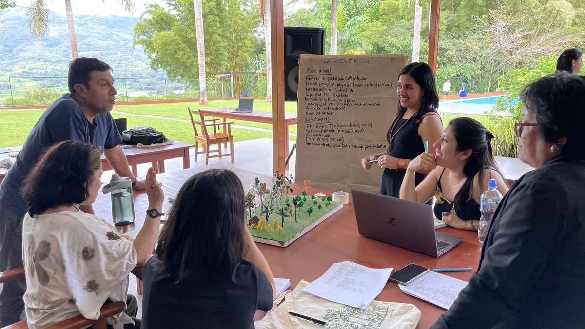 GGGI_Peru's tweet photo. Junto al proyecto #AgroFor🌳, los funcionarios del @SerforPeru iniciaron hoy el Taller Estratégico de Sistemas AgroForestales y #CUSAF para planificar la promoción de estos importantes instrumentos para la conservación, restauración y mitigación al cambio climático. https://t.co/RedC5Msnmi