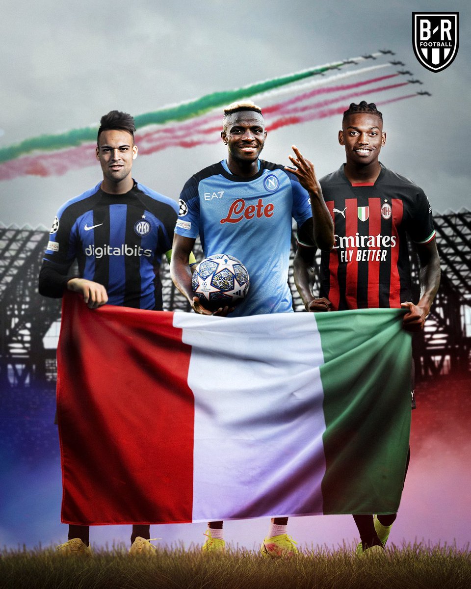 brfootball's tweet photo. Inter 🤝 Napoli 🤝 Milan

For the first time since 2006, there are THREE Serie A teams in the Champions League quarterfinals 🇮🇹 https://t.co/3qfYyyz7kf