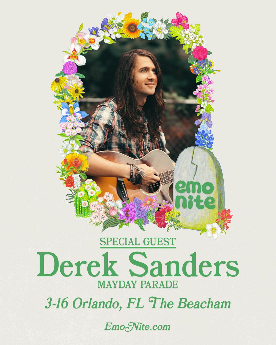 ckamrada's tweet photo. TOMORROW ☀️🤘🏻

Our collab event is back in Orlando featuring guests: 
• @DerekSanders of @MaydayParade 
• @Broadside_ 
• @CapstanBand 
• @WeAreFelicity 

#emonite x #emosocial https://t.co/jPDdOMMDaO